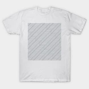 Herringbone 45 Grey T-Shirt